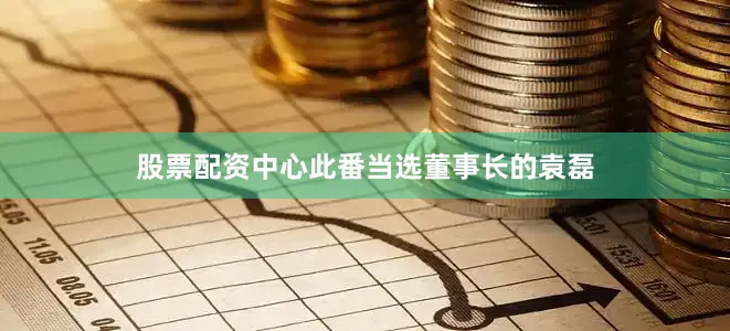 股票配资中心此番当选董事长的袁磊